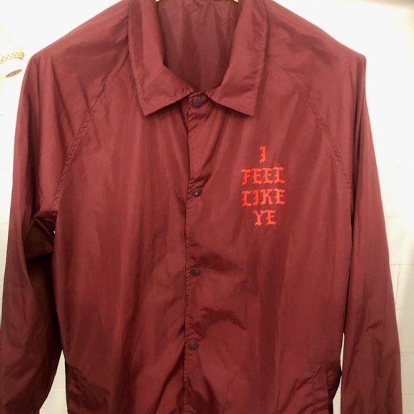 Unisex Kanye West I Feel Like Ye I Feel Like Pablo Tour Merch coach jacket. - Picture 1 of 8
